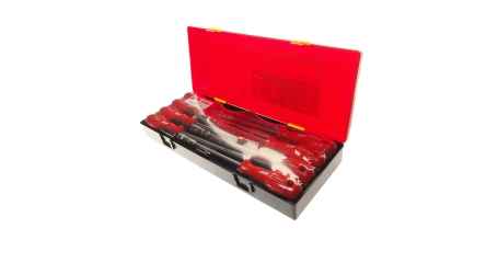 Набор отверток с торцевой головкой JTC K7081 (6-13 мм, 8 предметов в кейсе)