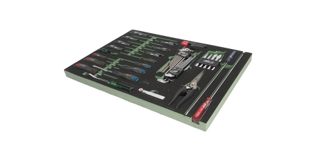 Набор инструментов слесарно-монтажный JTC VA3043 (VAG, 43 предмета  в ложементе)