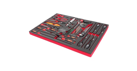 Набор инструментов слесарно-монтажный JTC UB2043 (43 предмета в ложементе)