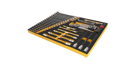 Набор инструментов слесарно-монтажный JTC BW2048 (BMW, 48 предмета в ложементе)