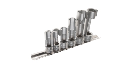 Набор головок разрезных 6-ти гранных JTC 4536 (6 предметов)