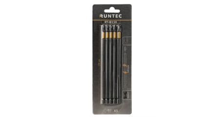 RUNTEC RT-IB150 Бита ударная RUNTEC (H6.35, 150 мм, PH2), 5 шт.