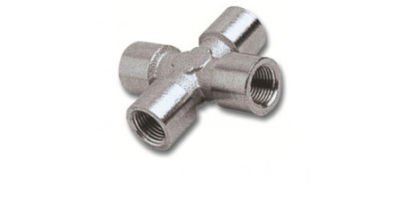 Переходник GAV 1254/2 250/2 крест FFFF 1/4