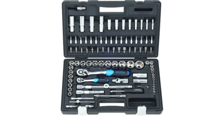 Licota ALK-8010F Набор инструмента 1/2" и 1/4" 94 предмета