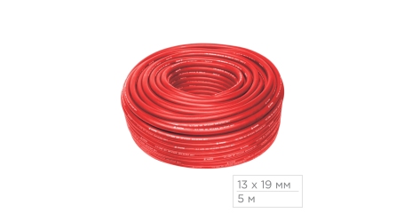Шланг пневматический 13х19 мм, 5 м, ПВХ композитный МАСТАК 684-13100M5