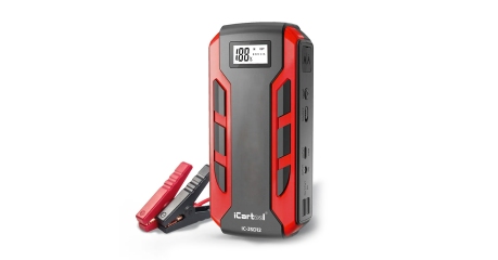 Пусковое устройство 12В, 12 000 мАч, 500/800А iCartool IC-JSD12