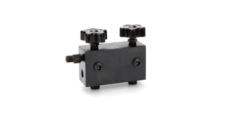 Кран распределительный для гидравлических линий Car-Tool CT-0002R, 2 выхода