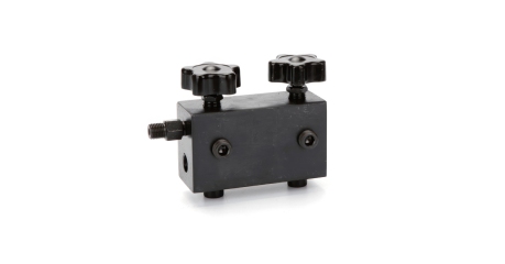 Кран распределительный для гидравлических линий Car-Tool CT-0002R, 2 выхода