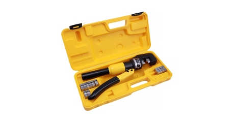 Пресс для обжима клемм гидравлический, ручной 70 мм?, 5 т Car-Tool CT-4570