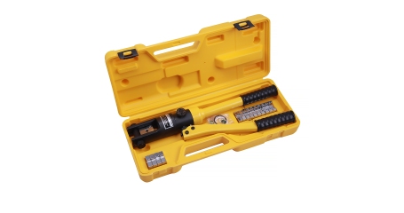 Пресс для обжима клемм до 120 мм? гидравлический; ручной, 7 т. Car-Tool CT-6120