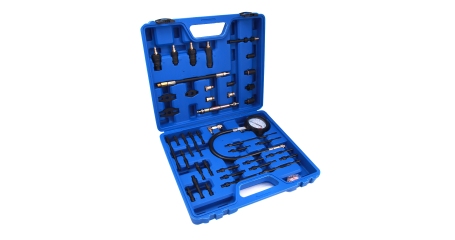 Дизельный компрессометр с комплектом адаптеров 48 предметов Car-Tool CT-B0131