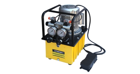 Насос маслянный гидравлический, поршневой с электроприводом Car-Tool CT-E630-1