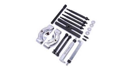 Набор съемников подшипников малых диаметров 15-58 мм двухлапый и сепараторного типа Car-Tool CT-J1002