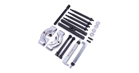 Набор съемников подшипников малых диаметров 15-58 мм двухлапый и сепараторного типа Car-Tool CT-J1002