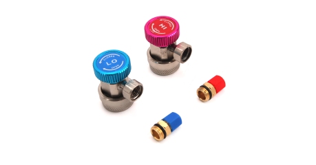 Комплект Г-образных быстросъемных адаптеров (с доп. штуцерами) Car-Tool CT-M1006