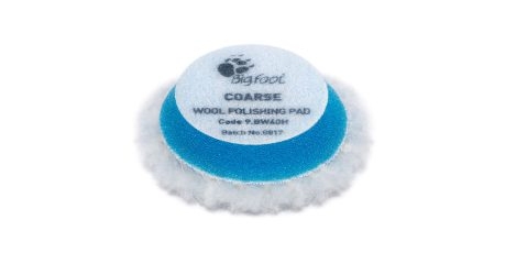 Шерстяной полировальный круг Rupes 9.BW40H, голубой, 30/45 мм