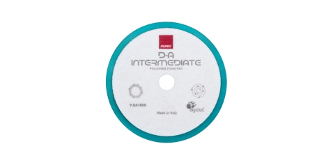 9.DA150B Диск полировальный поролоновый средней жёсткости - DA COARSE, Ø 130/150мм, голубой