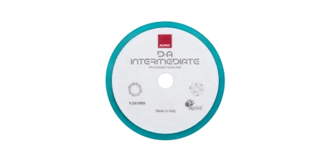 9.DA150B Диск полировальный поролоновый средней жёсткости - DA COARSE, Ø 130/150мм, голубой