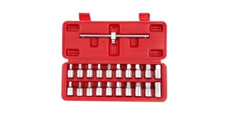 Набор головок для маслосливных пробок ROSSVIK ST095 (21 предметов)