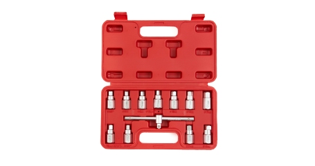 Набор головок для маслосливных пробок ROSSVIK ST094 (12 предметов)