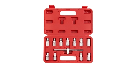 Набор головок для маслосливных пробок ROSSVIK ST094 (12 предметов)