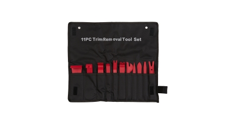 Набор съемников для демонтажа облицовочных панелей ROSSVIK ST123 (11 предметов)