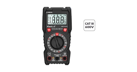 Мультиметр цифровой iCartool IC-M830L