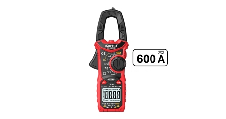 Токовые клещи постоянного/переменного тока 600A iCartool IC-M206D