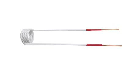 Усиленный спиральный индуктор (нагреватель) длина 260 мм. диаметр 32 мм. толщина жилы 3 мм. iCartool IC-012