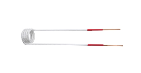 Усиленный спиральный индуктор (нагреватель) длина 260 мм. диаметр 32 мм. толщина жилы 3 мм. iCartool IC-012