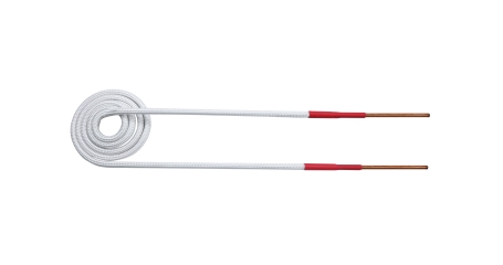 Усиленный плоский индуктор (нагреватель) длина 260 мм. диаметр 55 мм. толщина жилы 3 мм. iCartool IC-013