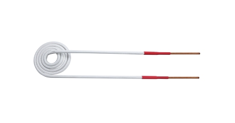 Усиленный плоский индуктор (нагреватель) длина 260 мм. диаметр 55 мм. толщина жилы 3 мм. iCartool IC-013