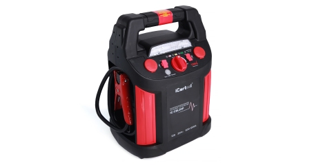 Пусковое устройство с компрессором 12В, 20 000 мАч, 600/1200А iCartool IC-CBL20P