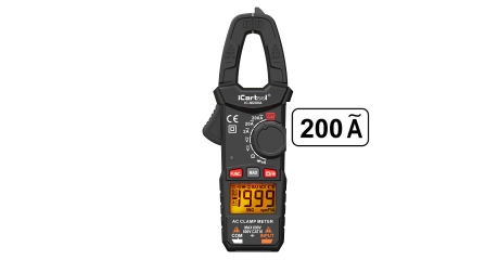 Токовые клещи переменного тока 200A iCartool IC-M200A