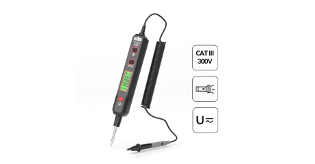 Тестер напряжения и обрыва цепи автомобильный AC/DC 300В iCartool IC-U100B