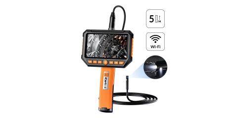 Видеоэндоскоп промышленный, экран 5