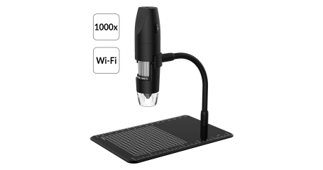 Микроскоп цифровой WIFI/USB, 2Мп, 1000X, 1920x1080 iCartool IC-V316