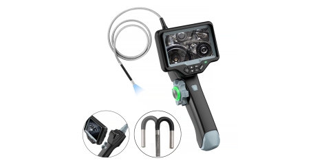 Видеоэндоскоп управляемый, экран 4.5