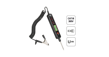 Тестер напряжения и обрыва цепи автомобильный DC 100В iCartool IC-U100A