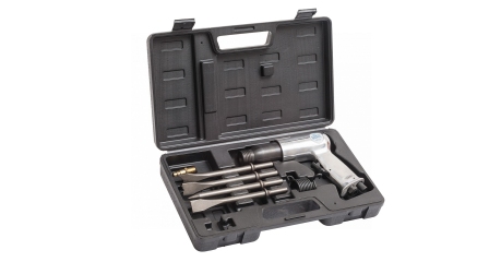 Пневмолоток NORDBERG ECO NP5066K, 190 мм с комплектом насадок, в кейсе