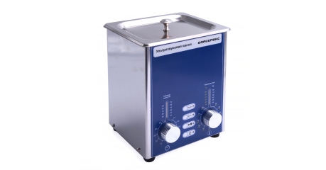 Ультразвуковая ванна с аналоговым управлением, подогревом, дегазацией и модуляцией 1.3 л ОДА Сервис ODA-DS13