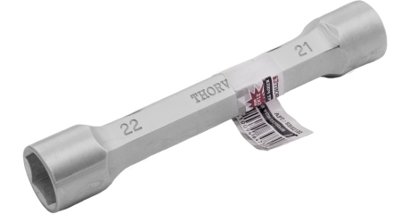 Thorvik SBS2122 Ключ трубчатый усиленный, 21x22 мм