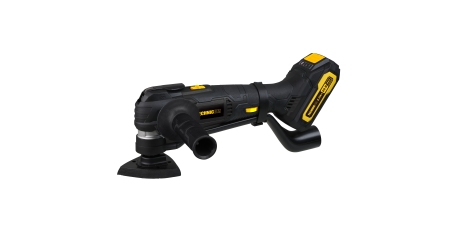 Реноватор аккумуляторный TECHNICOM TC-CM620, 20В, 2Ач, 5000-20000 кол/мин, 6 скоростей, 3° угол колебания