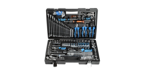 Licota ALK-8009F Набор инструментов 1/4" и 1/2" 6 гр. 143 предмета