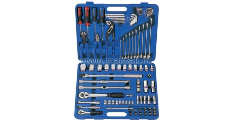 Набор инструментов универсальный, дюймовый, 85 предметов KING TONY 7085SR