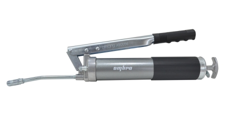 Шприц для консистентной смазки, 2-х плунжерный 400 мл OMBRA A90056