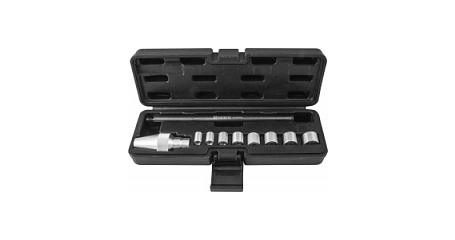 Оправка для центровки ведомого диска сцепления в наборе Thorvik ACATS10 , 10 предметов