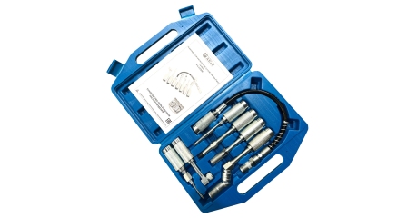 Адаптеры для нагнетателя густой смазки 7 шт в кейсе AE&T TA-G5209