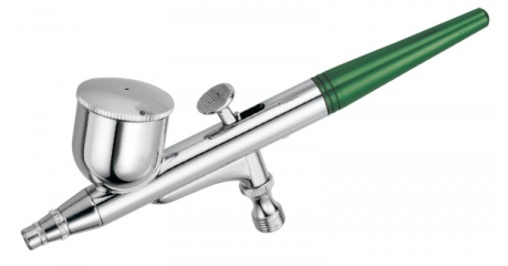 Аэрограф, верхний бачок металл JONNESWAY JA-102 (7 мл, дюза 0,3 мм.)