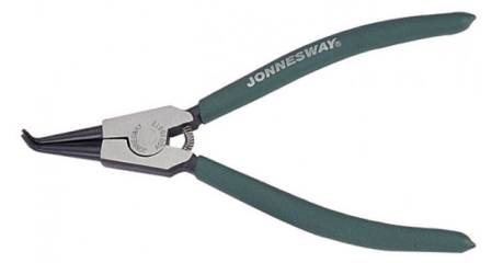 AG010012 Щипцы для стопорных колец изогнутые разжим 9"